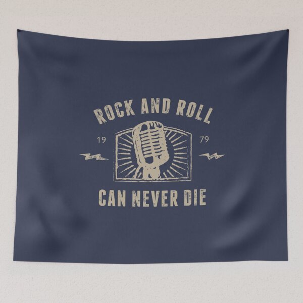 Item preview, Rock And Roll Can Never Die designed and sold by WolverineMartUs.