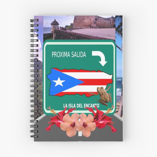 Item preview, Next Exit to Puerto Rico. Show your Puertorrican pride with this art design. Proxima Salida a La Isla Del Encanto. designed and sold by Verle-art.
