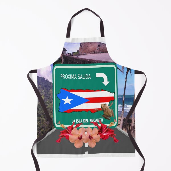 Item preview, Next Exit to Puerto Rico. Show your Puertorrican pride with this art design. Proxima Salida a La Isla Del Encanto. designed and sold by Verle-art.