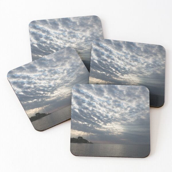 Item preview, Cirrocumulus Clouds and Sunbeams designed and sold by Georgia Mizuleva.