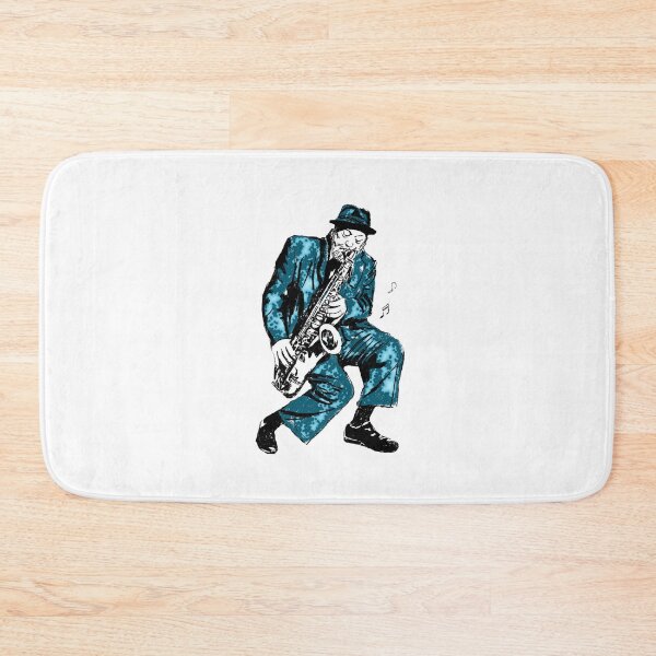 Item preview, saxophone player blue saxophone player Blue saxophonist designed and sold by JeffPark.