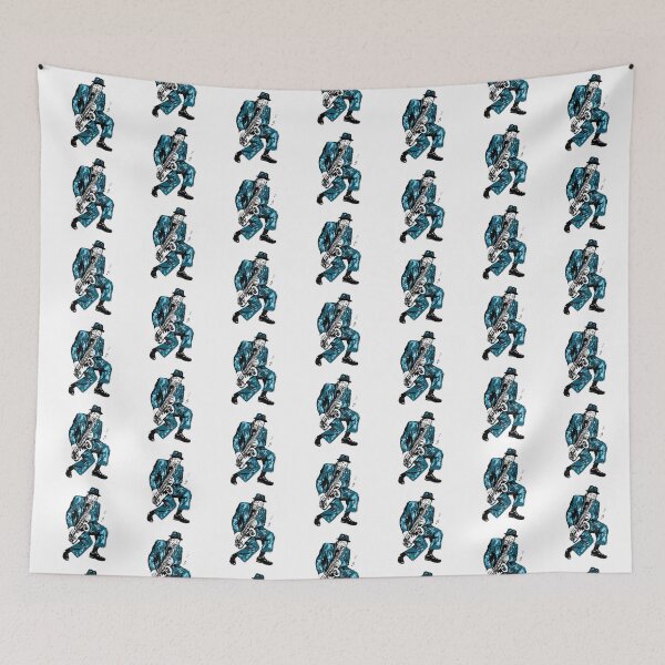 Item preview, saxophone player blue saxophone player Blue saxophonist designed and sold by JeffPark.