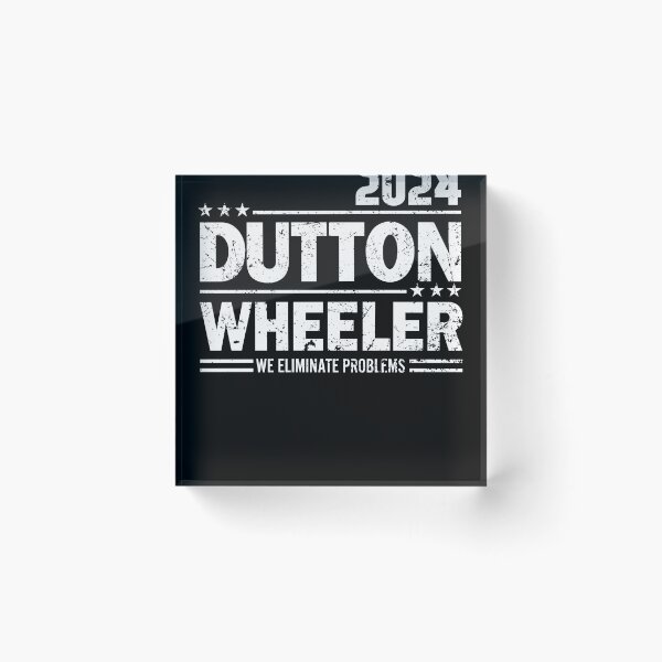 Item preview, Dutton Wheeler 2024 We Eliminate Problems designed and sold by Adam Alomari.