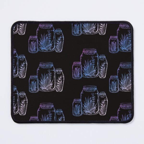 Item preview,  Hand drawn plants in glass jars seamless pattern designed and sold by DarianaArt.