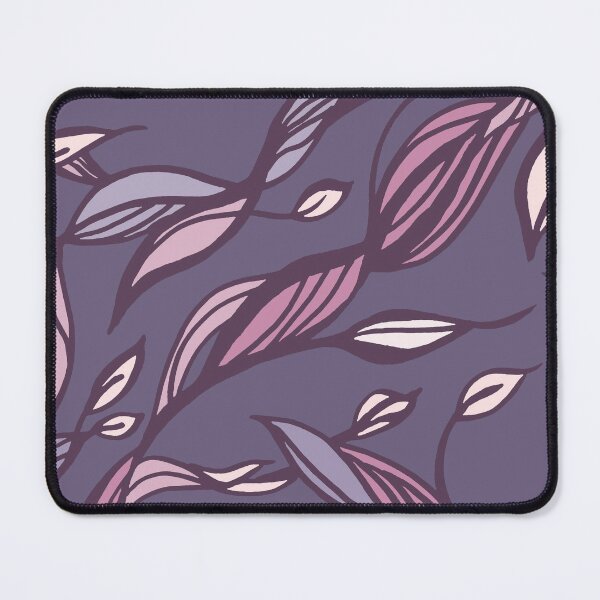 Item preview, Elegant  Abstract Leaves tattoo in Romantic Purple designed and sold by jeanyun48.