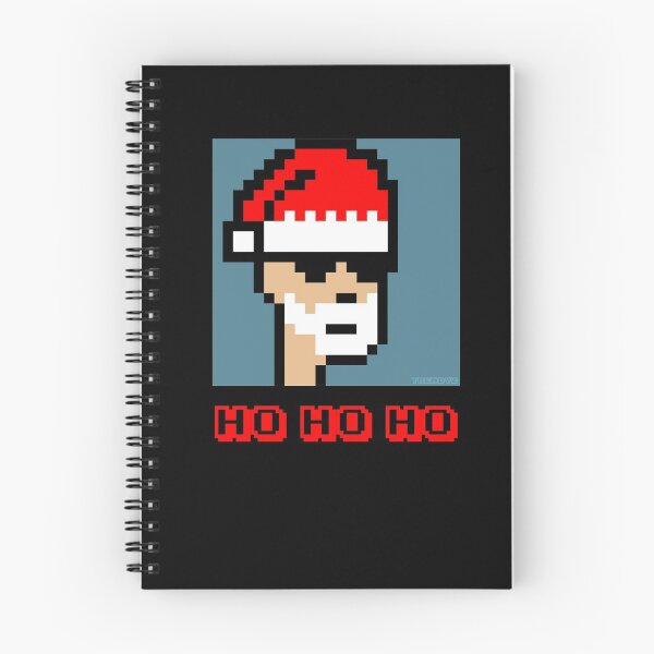 Aperçu de l'œuvre 8-Bit Pixel Art Crypto Père Noël créée et vendue par trendyzcom.
