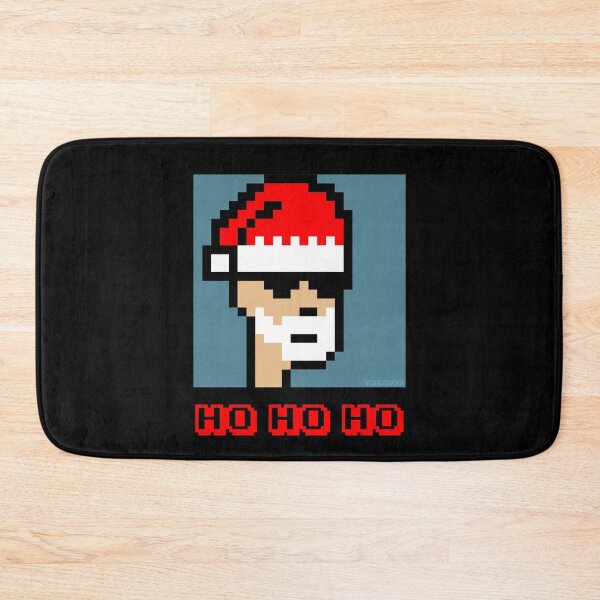 Item preview, 8-Bit Pixel Art Crypto Santa Claus designed and sold by trendyzcom.
