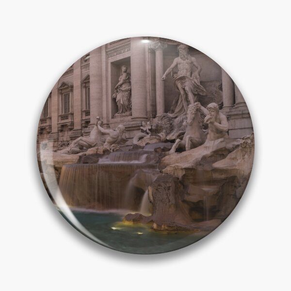 Item preview, Rome's Fabulous Fountains - Trevi Fountain at Dawn designed and sold by Georgia Mizuleva.