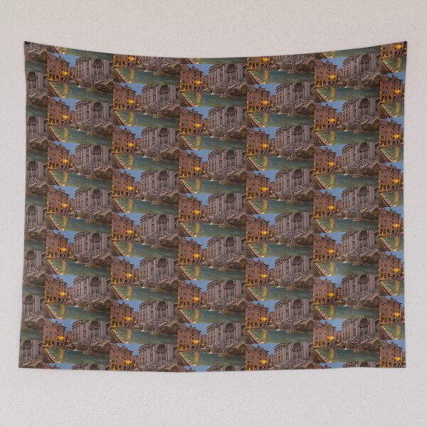 Item preview, Rome's Fabulous Fountains - Trevi Fountain at Dawn designed and sold by Georgia Mizuleva.