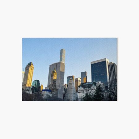 skyline Art Board Print