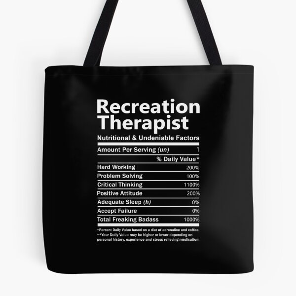 Item preview, Recreation Therapist T Shirt - Nutritional and Undeniable Factors Gift Item Tee designed and sold by oslandefren.