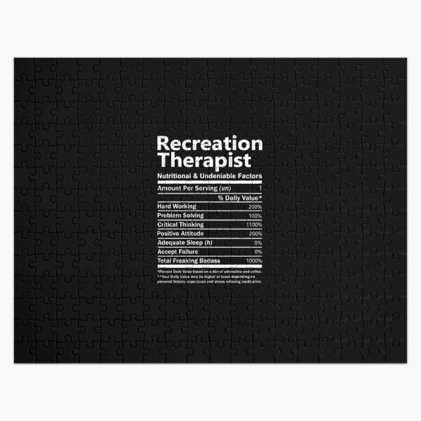 Item preview, Recreation Therapist T Shirt - Nutritional and Undeniable Factors Gift Item Tee designed and sold by oslandefren.