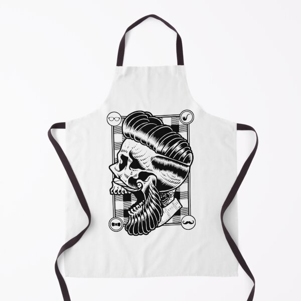 Item preview, Hipster Skull, Skull with beard designed and sold by arteehub.