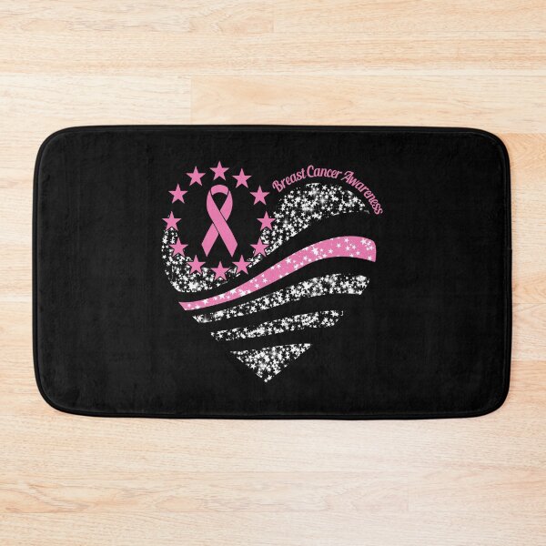 Item preview, Breast Cancer Awareness Heart Star  designed and sold by LorryoChic.