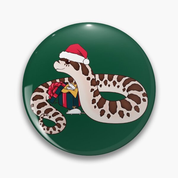 Item preview, Arctic Western Hognose Snake, Christmas Edition designed and sold by anacecilia.