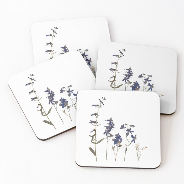 Item preview, blue pressed flowers  designed and sold by Madie Grace.