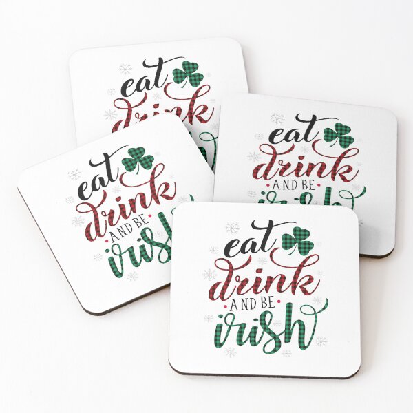 Item preview, Eat Drink And Be Irish  designed and sold by LorryoChic.