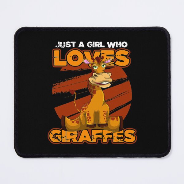 Item preview, Giraffes T-ShirtJust A Girl Who Loves Giraffes designed and sold by HadiloVenut.