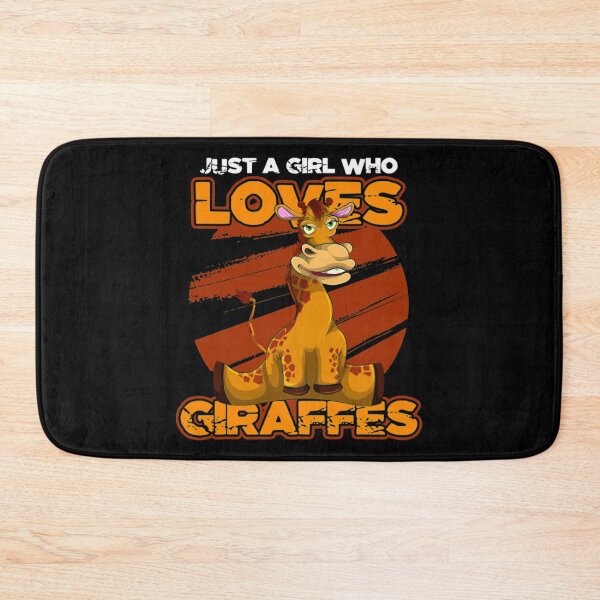 Item preview, Giraffes T-ShirtJust A Girl Who Loves Giraffes designed and sold by HadiloVenut.