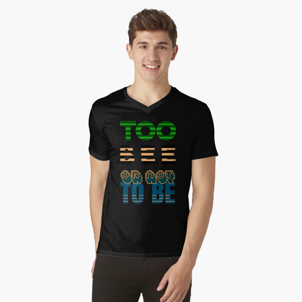Item preview, V-Neck T-Shirt designed and sold by VkScript.