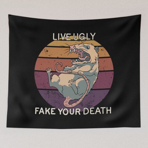 Item preview, Possum T-ShirtPossum - live ugly fake your death designed and sold by HadiloVenut.