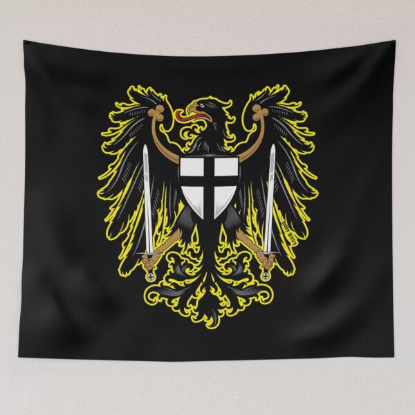 Item preview, Teutonic Knights T-ShirtTeutonic Eagle REVISED     (dark tees) designed and sold by HadiloVenut.