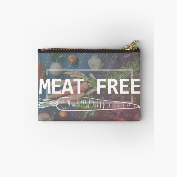 Item preview, Motivational poster with the text "Meat free" designed and sold by aquapixel.