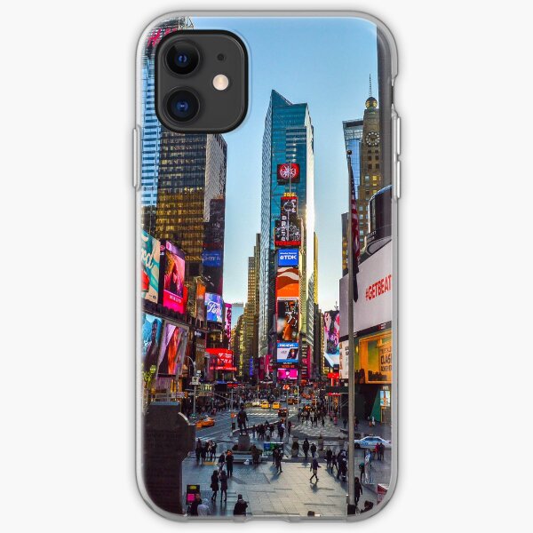 times square iPhone Soft Case