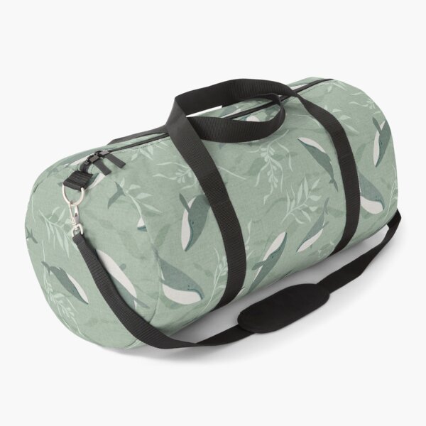 Item preview, Whale Dreaming Swimming in the Oceans Sea Green designed and sold by Cecilia Mok.