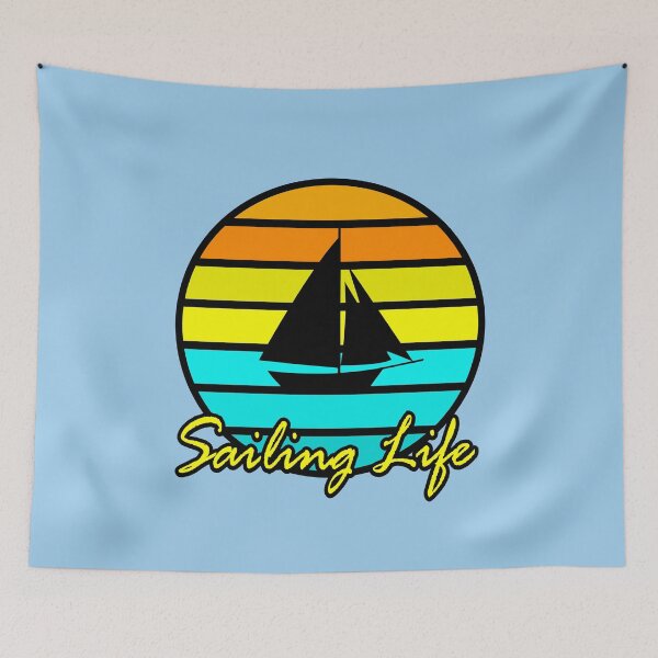 Item preview, Sailing Life - A Good Day to Sail - Sail Boating Design designed and sold by topstoxx.