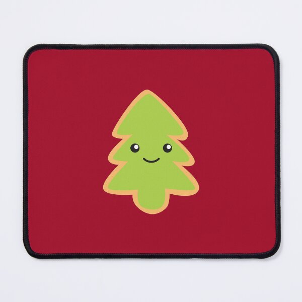 Item preview, Cute Kawaii Christmas Tree Cookie designed and sold by Hedgie Designs.