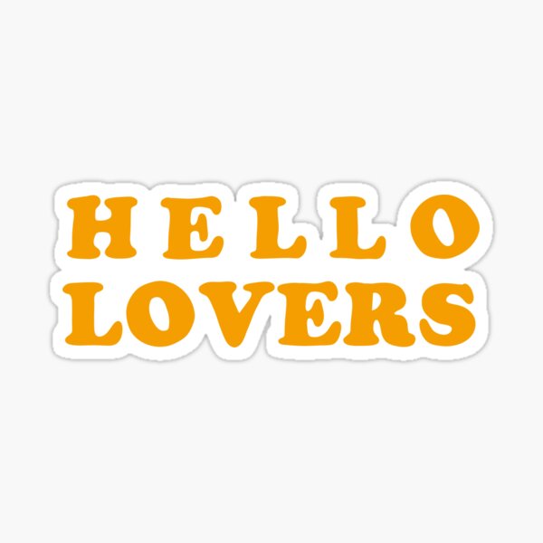 Niall - hello lovers Sticker