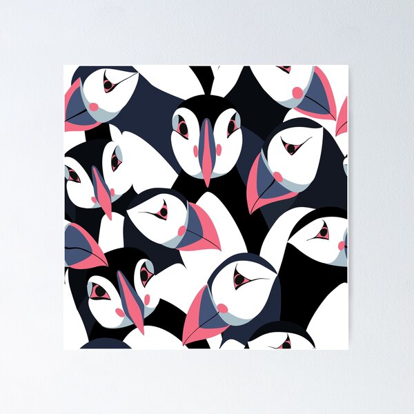 Item preview, Puffin Bird designed and sold by Meliafroggy.