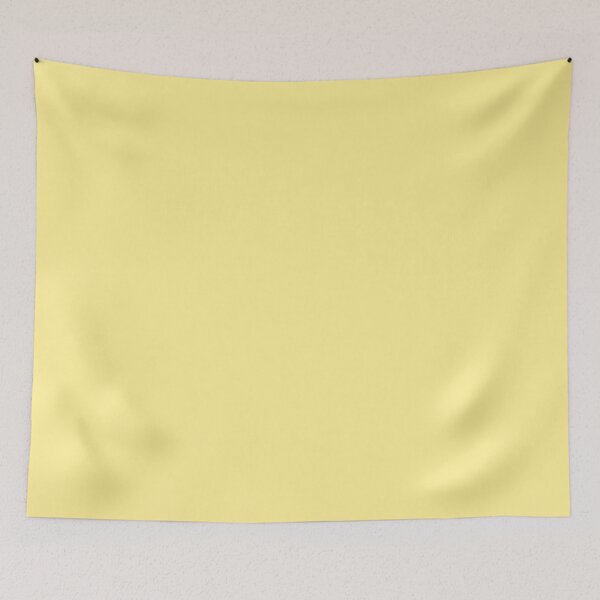 Item preview, Pastel Retro Yellow Solid Pure Color designed and sold by ViewerEqualsPhoton.