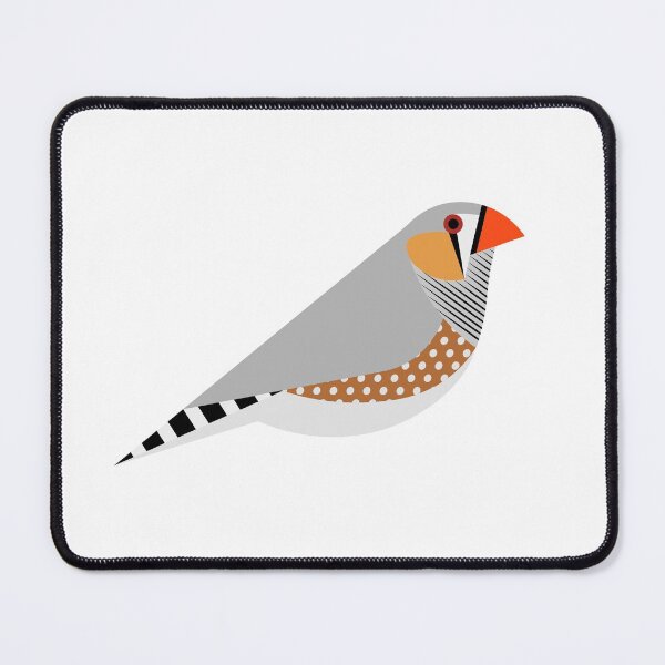 Item preview, Minimalist Zebra Finch designed and sold by jspiggle.