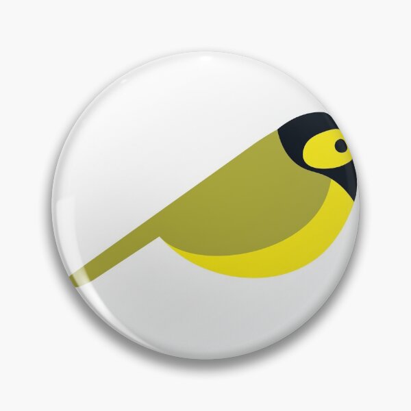 Item preview, Minimalist Hooded Warbler designed and sold by jspiggle.