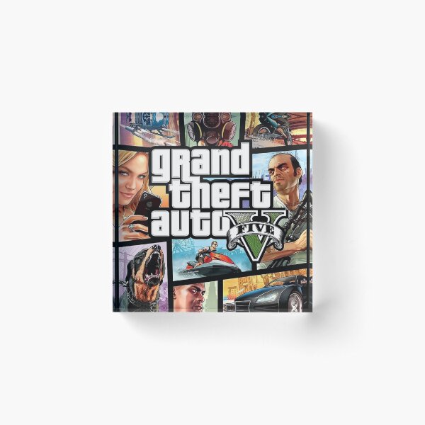 Gta V Acrylic Blocks Redbubble