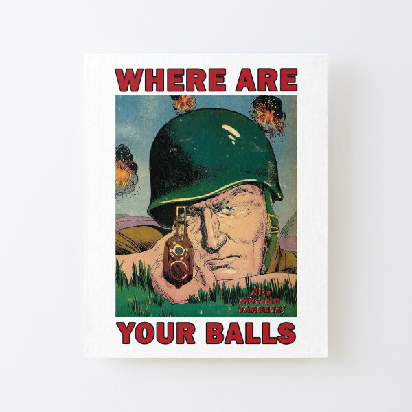 Balls Meme Mounted Prints for Sale