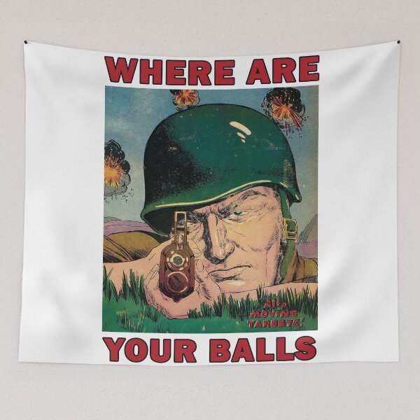 Item preview, where are your balls meme funny designed and sold by Made-By-Art.