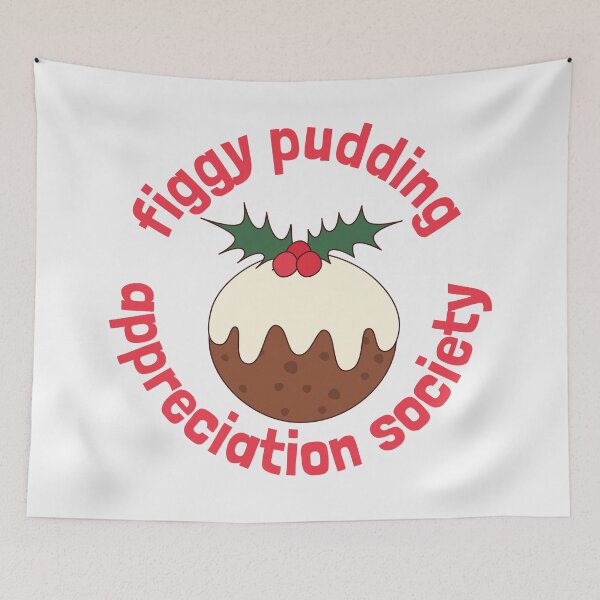 Item preview, Figgy Pudding Appreciation Society Red designed and sold by cashewdays.