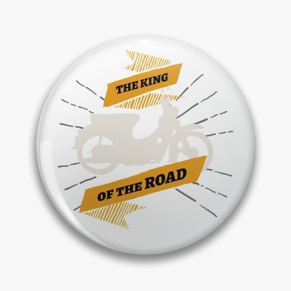Item preview, Scooter Moped King Of The Road Design designed and sold by MoonPirate.