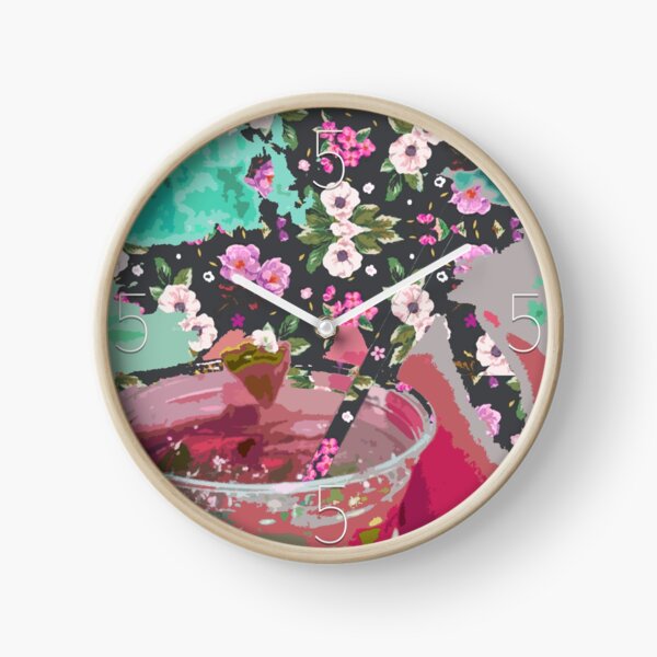 "It's Always 5 O'Clock" Clock