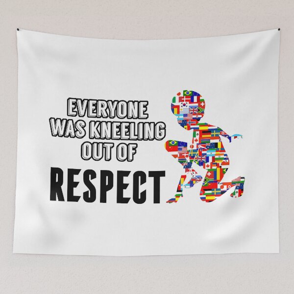 Item preview, Everyone Was Kneeling Out Of Respect designed and sold by VkScript.