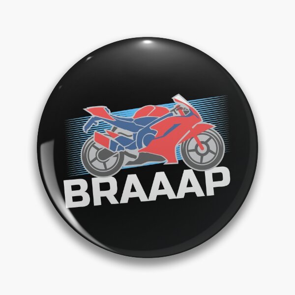 Item preview, Motorcycle Dirt Bike BRAAAP designed and sold by MoonPirate.