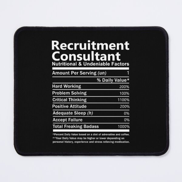 Item preview, Recruitment Consultant T Shirt - Nutritional and Undeniable Factors Gift Item Tee designed and sold by oslandefren.