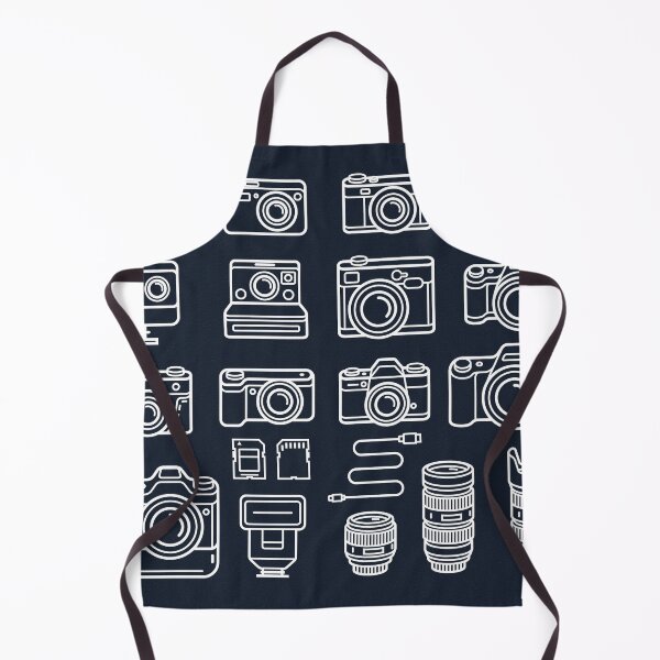 Item preview, Camera Line Drawings Pattern designed and sold by neilcooperphoto.