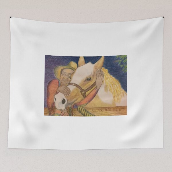 Item preview, A Man and His Horse designed and sold by Terri Pullen.