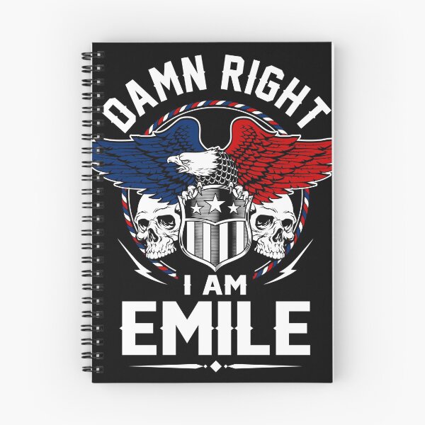 Item preview, Emile Name T Shirt - Damn Right I Am Emile Gift Item Tee designed and sold by artiagasonya.