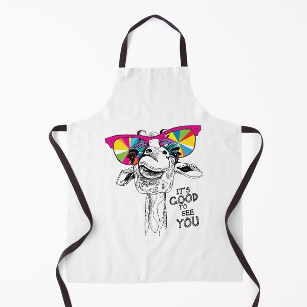 Item preview, Giraffe portrait with glasses colors designed and sold by KimmieBap.