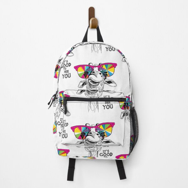 Item preview, Giraffe portrait with glasses colors designed and sold by KimmieBap.